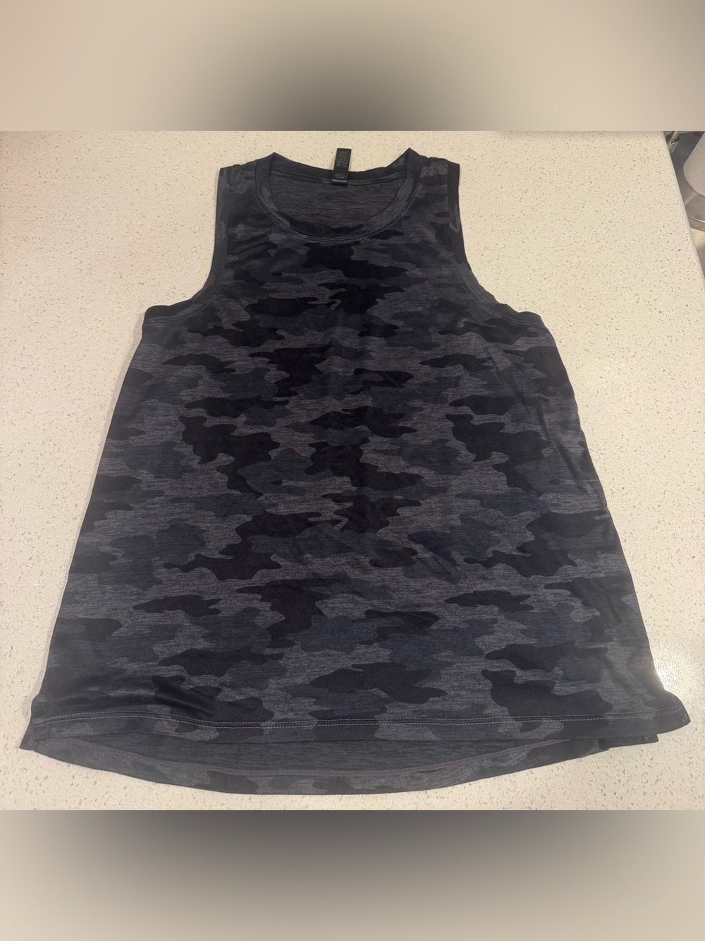 Kyodan Black & Charcoal Camo Tank Top